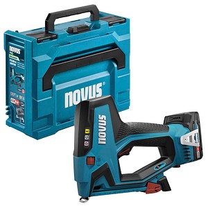 novus J-551 Koffer-Set Akku-Tacker, mit 1 Akku