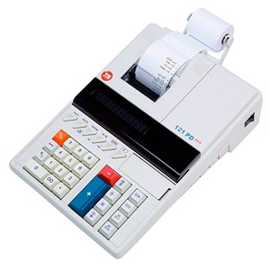 TA Tischrechner druckend 121 PD Eco lichtgrau