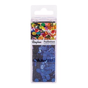 4006166602580 - Streu-Pailletten dunkelblau gewölbt Ø 60 mm 4000 St 4006166602580 - Streu-Pailletten dunkelblau gewölbt Ø 60 mm 4000 St