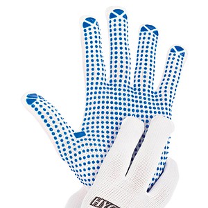 4015544338317 - unisex Arbeitshandschuhe Structa weiß Größe 8 12 Paar