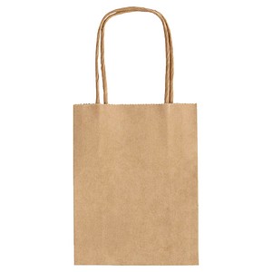 Folia Geschenktasche 21210 S, allgemein, mit gedrehtem Papiertragegriff, uni, 12cm x 15cm 4001868021219 Folia 20 Stück