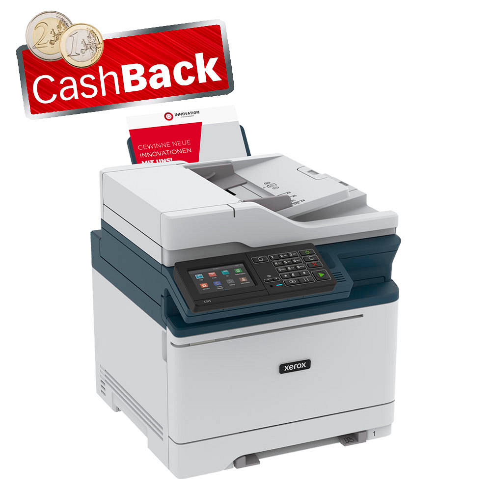 AKTION: xerox C315 4 in 1 Farblaser-Multifunktionsdrucker grau mit ...