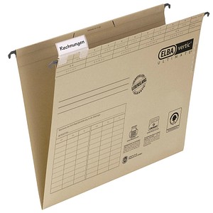 25 ELBA Hängemappen vertic ULTIMATE braun