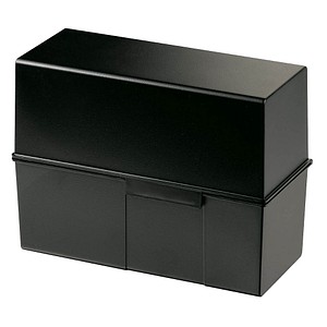 4012473975132 - Karteikasten 228 x 171 x 102 cm (B x H x T) DIN A5 quer 500 Karten Polystyrol schwarz 4012473975132 - Karteikasten 228 x 171 x 102 cm (B x H x T) DIN A5 quer 500 Karten Polystyrol schwarz