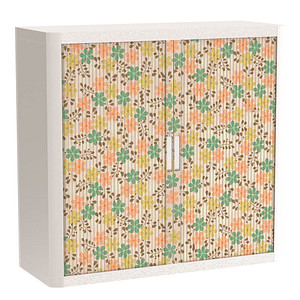 PAPERFLOW easyOffice Garden Factory Rollladenschrank 60164 2 Fachböden 110,0 x 41,5 x 104,0 cm