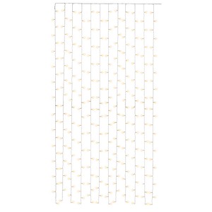 goobay 300er LED Lichtervorhang transparent 2,5 m, 1 St.