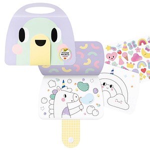 4001868142594 - RAINBOW mit Sticker Malbuch 4001868142594 - RAINBOW mit Sticker Malbuch