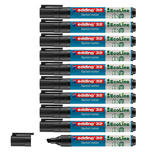 4004764946938 - Flipchart-Marker 32 Ecoline 4-32001 Pack schwarz 1-5mm Keilspitze 4004764946938 10 Stück