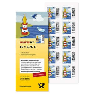 4050357021018 - 275 ? Briefmarken Leuchtfederstift selbstklebend 4050357021018 10 Stück