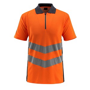 MASCOT® unisex Warnschutz Shirt Murton orange, schwarzblau Größe 3XL