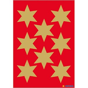 24 HERMA Aufkleber 3925 Sterne
