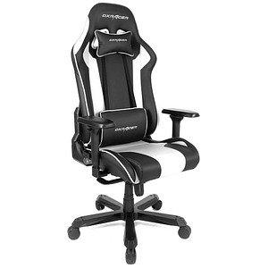 4260496572979 - King Serie OH-KA99-NW Gaming-Stuhl - Plus   XL - EPU Kunstleder - schwarz weiß