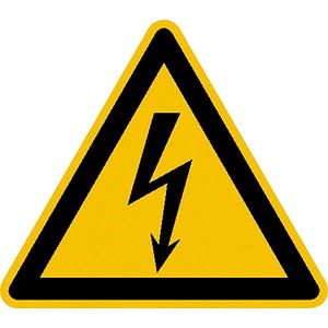 SafetyMarking® Warnaufkleber - Warnung vor elektrischer Spannung SafetyMarking® Warnaufkleber - Warnung vor elektrischer Spannung