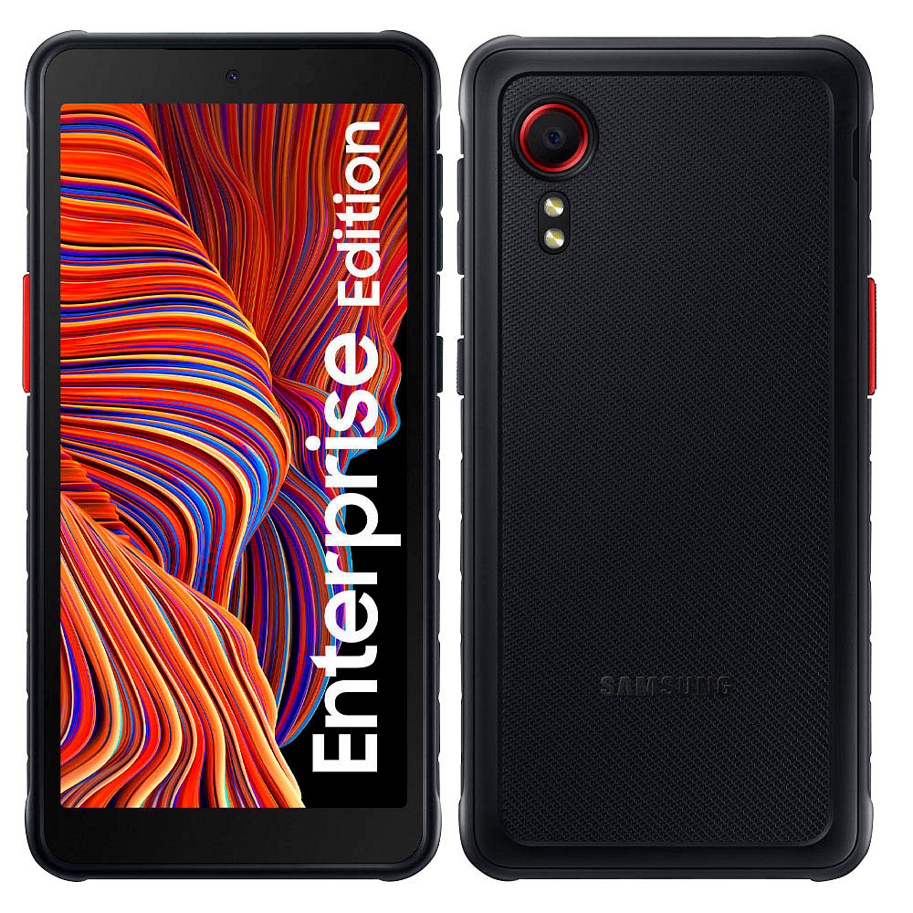 SAMSUNG Galaxy Xcover GB 5 Enterprise büroshop24 Outdoor-Smartphone Edition >> 64 schwarz