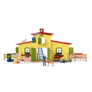 4059433652290 - Farm World 42605 Großer Stall mit Tieren und Zubehör Spielfiguren-Set 4059433652290 Schleich 4059433652290 - Farm World 42605 Großer Stall mit Tieren und Zubehör Spielfiguren-Set 4059433652290 Schleich