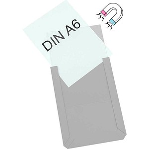 Eichner Sichttasche Magnet 9218-02952-00 A6 tr 10St 4052301036321 Eichner 10 Stück