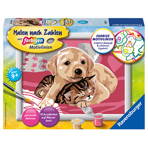 4005556280315 - Malen nach Zahlen RAVENSBURGER Beste Freunde Malvorlagen bunt Kinder Basteln Malen Kosmetik Schmuck Made in Europe FSC - schützt Wald weltweit 4005556280315 - Malen nach Zahlen RAVENSBURGER Beste Freunde Malvorlagen bunt Kinder Basteln Malen Kosmetik Schmuck Made in Europe FSC - schützt Wald weltweit