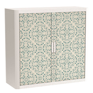 3660141950915 - easyOffice Garden Factory Rollladenschrank 60228 2 Fachböden 1100 x 415 x 1040 cm 3660141950915 PAPERFLOW