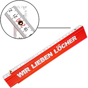 4049563061215 - WIR LIEBEN LÖCHER Meterstab Holz 4049563061215 TOX