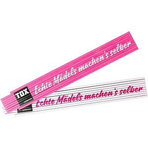 4049563061222 - Echte Mädels machens selber Meterstab Holz 4049563061222 TOX