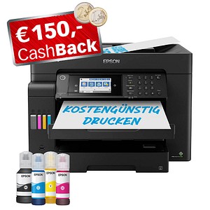 8715946734545 - AKTION EPSON EcoTank ET-16655 4 in 1 Tintenstrahl-Multifunktionsdrucker schwarz mit CashBack