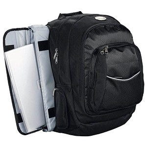 Laptop-Rucksack ADVANTAGE Kunstfaser schwarz