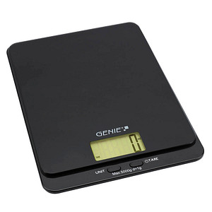 4015468118361 - Briefwaage DLS 5 schwarz für max 50 kg 4015468118361 GENIE