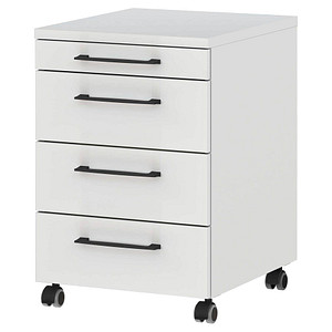 GERMANIA Profi 3.0 Rollcontainer lichtgrau 4 Auszüge 42,0 x 49,0 x 61,0 cm