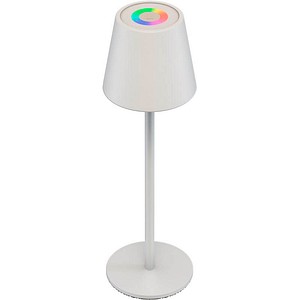 goobay Akku RGBW LED Tischlampe weiß 2,8 Watt