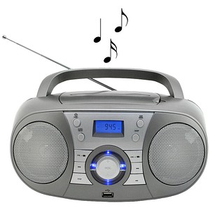 4005425010500 - soundmaster SCD1800TI CD-Radio DAB+ UKW AUX Bluetooth® CD USB Grau