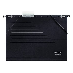 AKTION: 5 LEITZ Hängemappen ALPHA Active 1925 schwarz mit Prämie nach Registrierung
