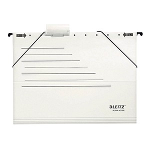 AKTION: 5 LEITZ Hängemappen ALPHA Active 1925 weiß mit Prämie nach Registrierung