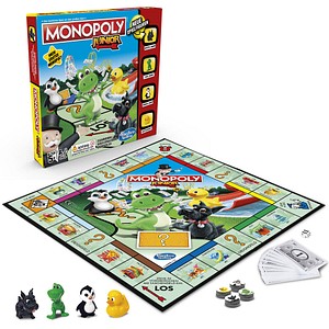 MONOPOLY-Junior Neuauflage Brettspiel