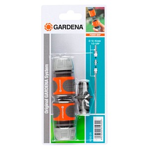 GARDENA Gartenschlauchverbinder Kupplungs-Satz 13,0 mm / 1/2 Zoll