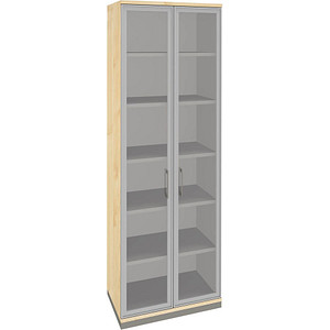 4260429768134 - fm Aktenschrank Oldenburg 4260429768134 königsahorn Acrylglas klar 2 Fachböden 800 x 442 x 2221 cm