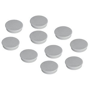 Franken Haftmagnet HMS3612, Rund, 38mm Ø, grau, 2500g 4016946051422 Franken 10 Stück