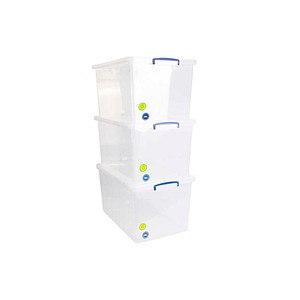 5060456652890 - Aufbewahrungsbox 83 L Transparent Kunststoff 44 x 685 x 368 cm 3 Stück