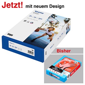 tecno Kopierpapier star DIN A4 80 g/qm 500 Blatt tecno Kopierpapier star DIN A4 80 g/qm 500 Blatt