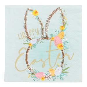 4002911370032 - Servietten Easter Accents Happy Easter 20 St