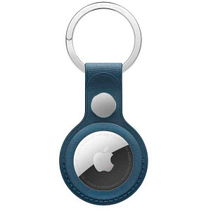 Apple Schlüsselanhänger blau,