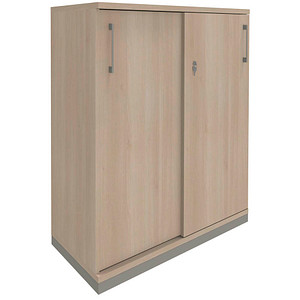 4260429767182 - fm Schiebetürenschrank Oldenburg 4260429767182 akazie 2 Fachböden 1000 x 442 x 1133 cm