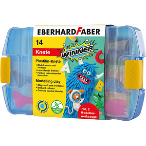 EBERHARD FABER Knete Winner 7 Farben - Nicht spezifiziert Größe