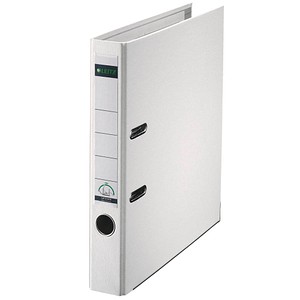 LEITZ 1015 Ordner weiß Kunststoff 5,2 cm DIN A4 LEITZ 1015 Ordner weiß Kunststoff 5,2 cm DIN A4