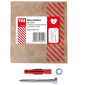 4049563060553 - TRI 1061 010601161 Dübel-Schrauben Set Ø 100 mm x 610 mm 4049563060553 2 Stück