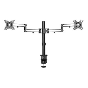 StarTech.com Monitor-Halterung ARMDUAL3 ARMDUAL3 schwarz für 2 Monitore, Tischklemme