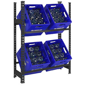 8425437129605 - Getränkekistenregal SIMONBOTTLE 2 8425437129605 anthrazit 800 x 300 x 1000 cm 8425437129605 Simonrack