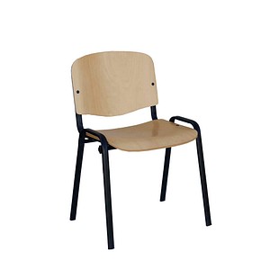 4061815508651 - Stapelstuhl 225400 buche Holz 1 St