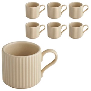 APS Espressotassen THE GRID beige 0,08 l, 6 St.