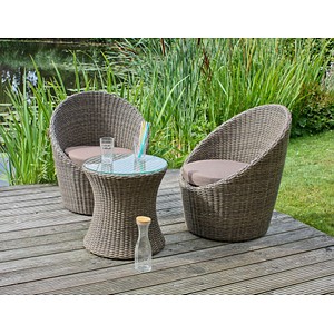 4041908109965 - Club Set Sitzgruppe Garten Sessel Lounge Tisch Rattan Optik 4041908109965 - Club Set Sitzgruppe Garten Sessel Lounge Tisch Rattan Optik
