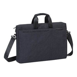 RIVACASE Laptoptasche Biscayne 8355 Kunstfaser schwarz 8355 BLACK bis 44,0 cm (17,3 Zoll)